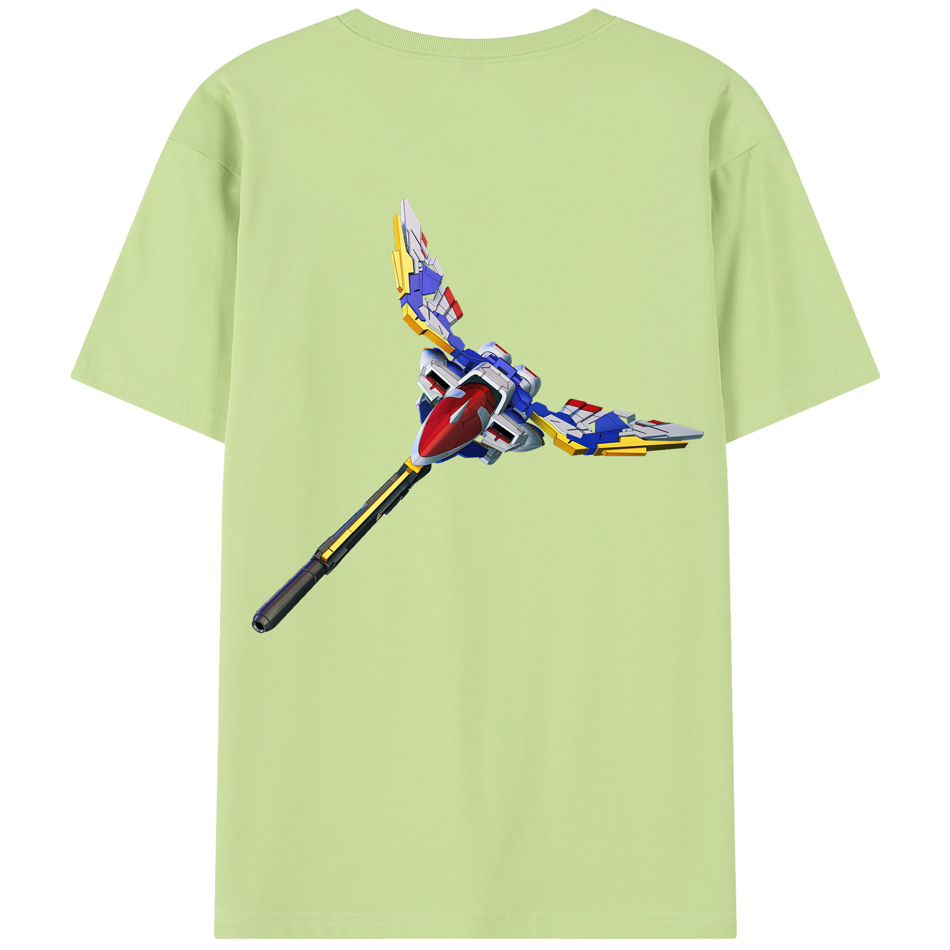 （画像用） 機動戦士ガンダム Mobile Suit Gundam 綿100％半袖Tシャツ（背面プリント）